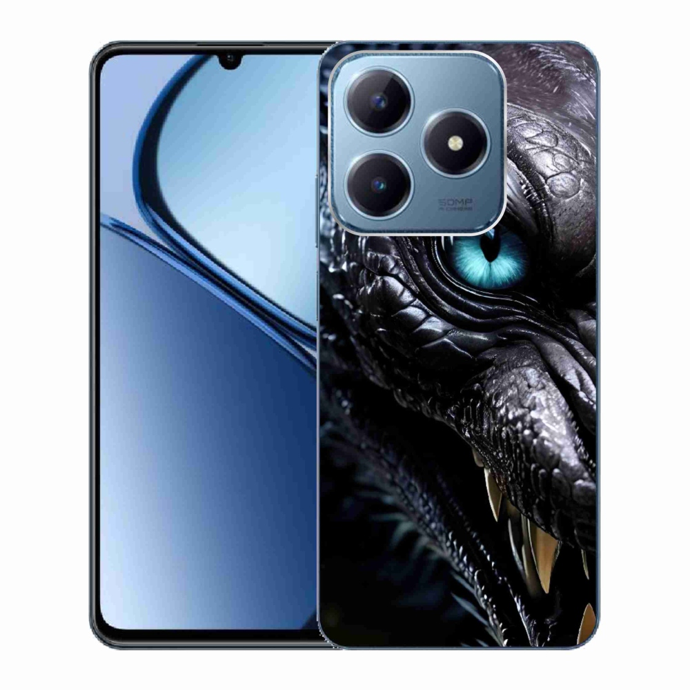 Gélový kryt mmCase na Realme C63 - dračí pohľad