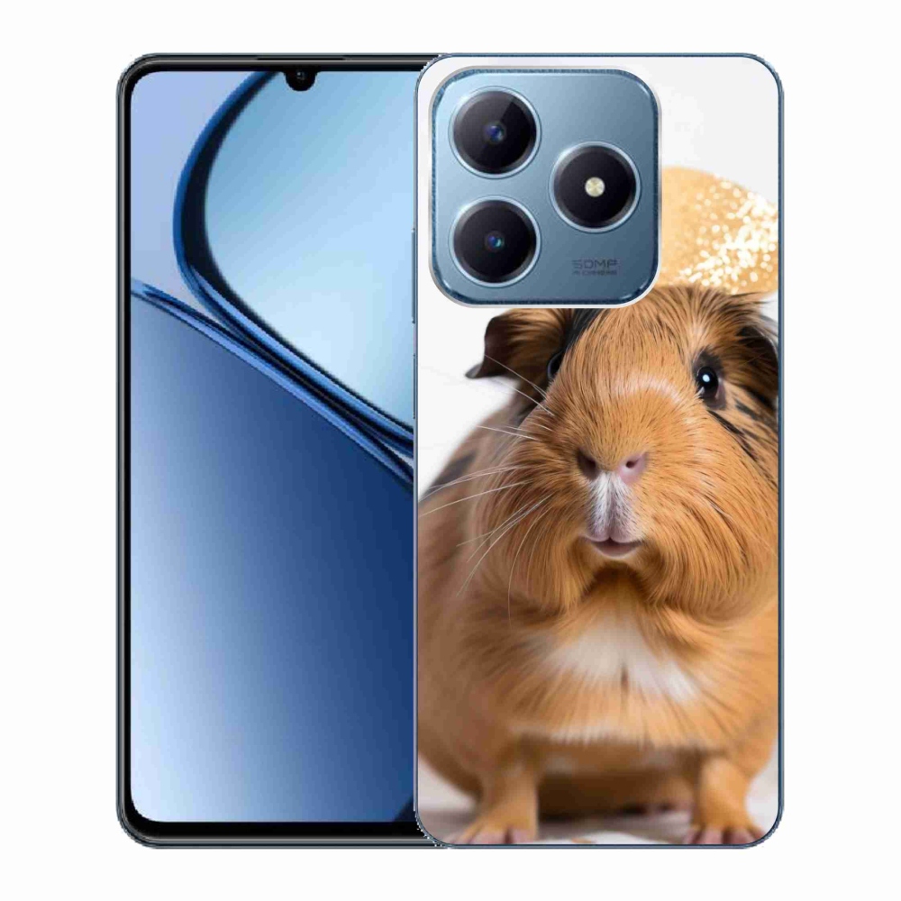 Gélový kryt mmCase na Realme C63 - hnedé morča