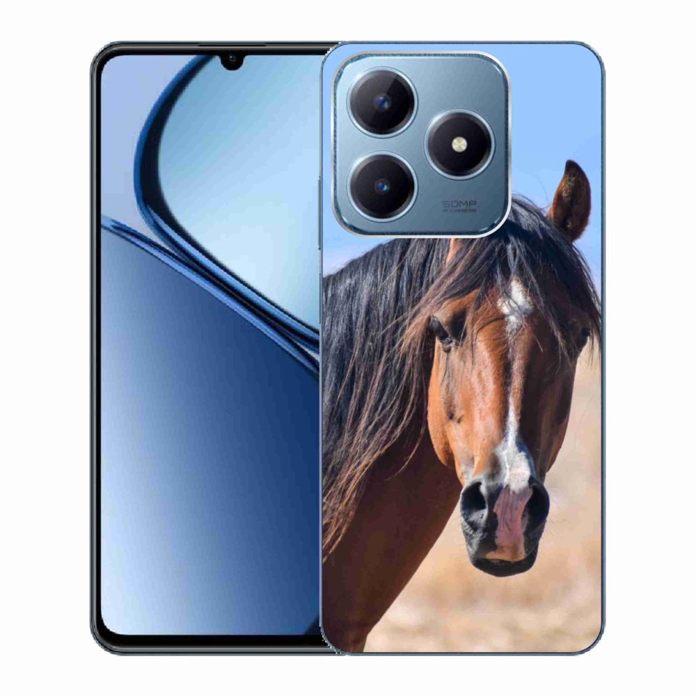 Gélový kryt mmCase na Realme C63 - pokojný kôň