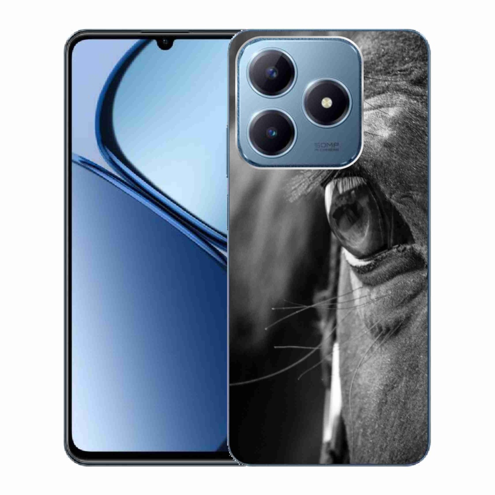 Gélový kryt mmCase na Realme C63 - konský pohľad