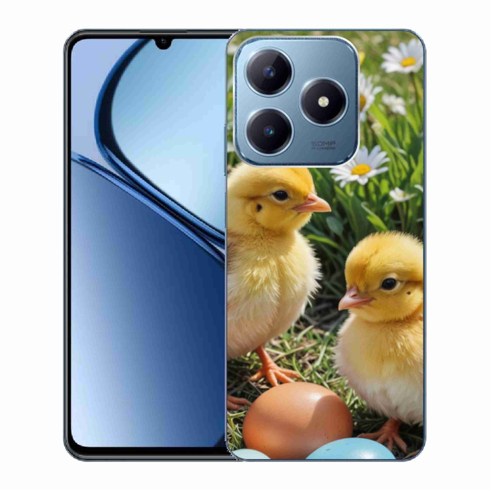 Gélový kryt mmCase na Realme C63 - kuriatka