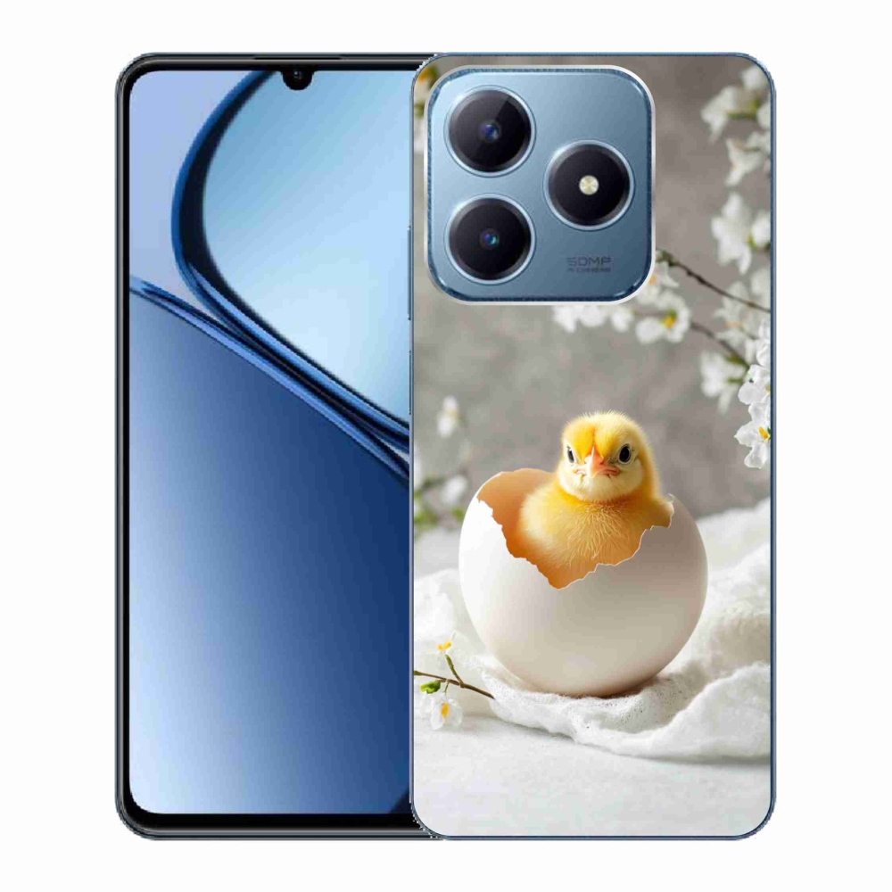Gélový kryt mmCase na Realme C63 - kuriatko