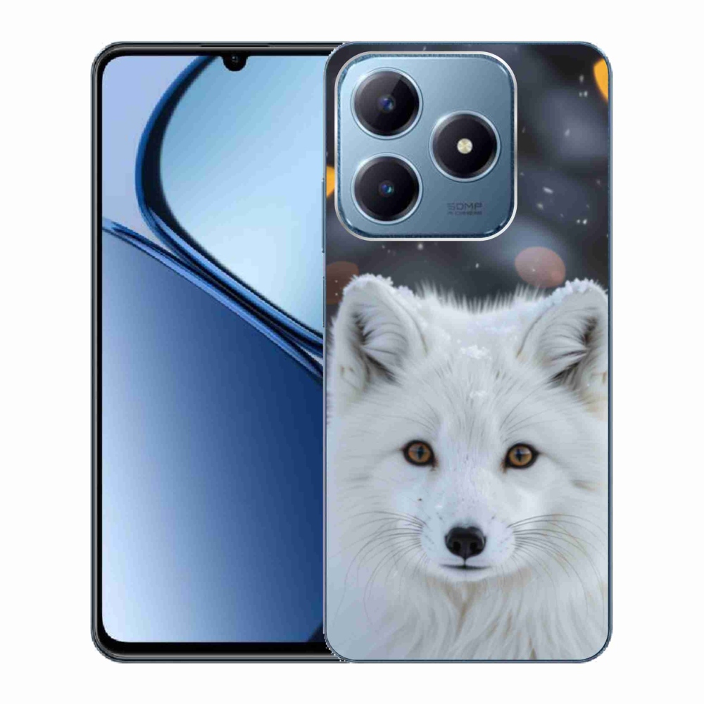 Gélový kryt mmCase na Realme C63 - líška polárna