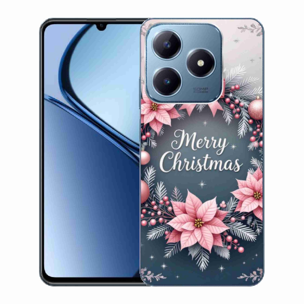Gélový kryt mmCase na Realme C63 - merry christmas