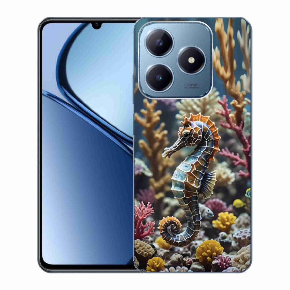 Gélový kryt mmCase na Realme C63 - morský koník 2