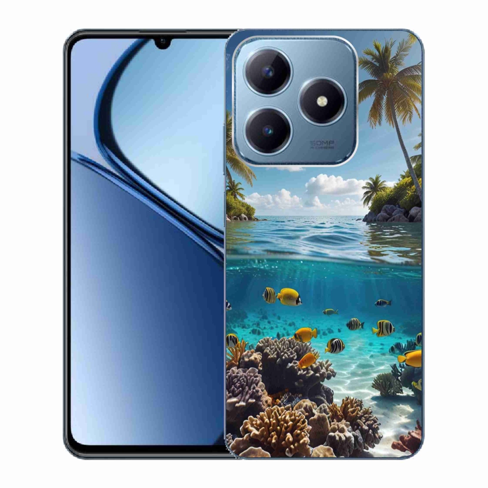 Gélový kryt mmCase na Realme C63 - morský svet 4