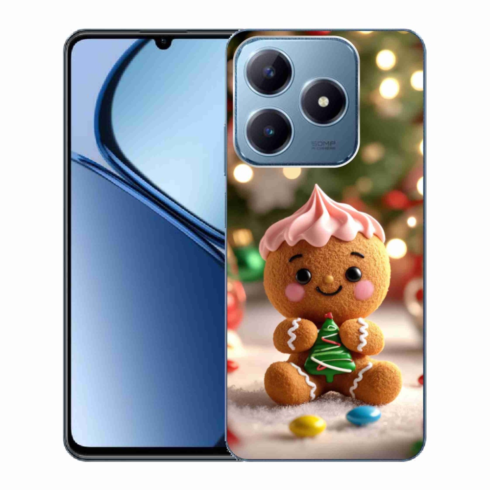 Gélový kryt mmCase na Realme C63 - perníček