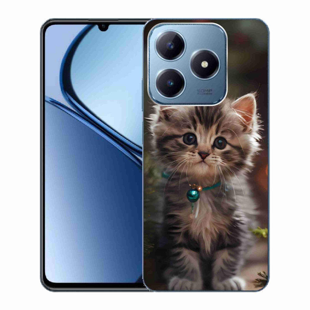 Gélový kryt mmCase na Realme C63 - roztomilé mačiatko 11