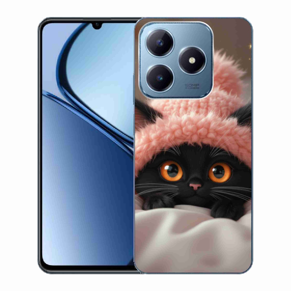 Gélový kryt mmCase na Realme C63 - roztomilé mačiatko 7