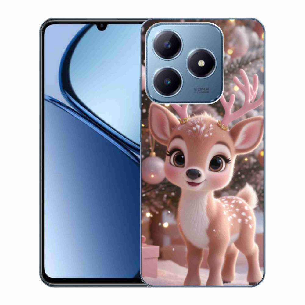 Gélový kryt mmCase na Realme C63 - roztomilý sob