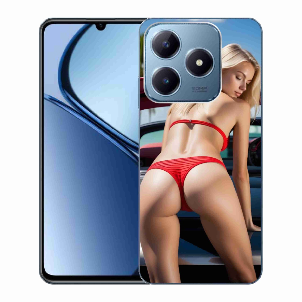 Gélový kryt mmCase na Realme C63 - sexy žena 2