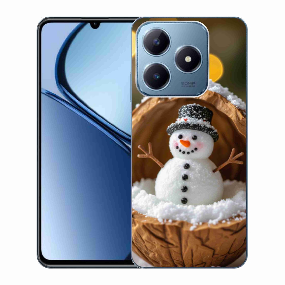 Gélový kryt mmCase na Realme C63 - snehuliak 4