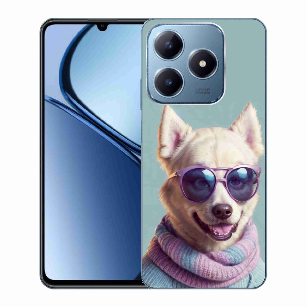 Gélový kryt mmCase na Realme C63 - štýlový nemecký špic
