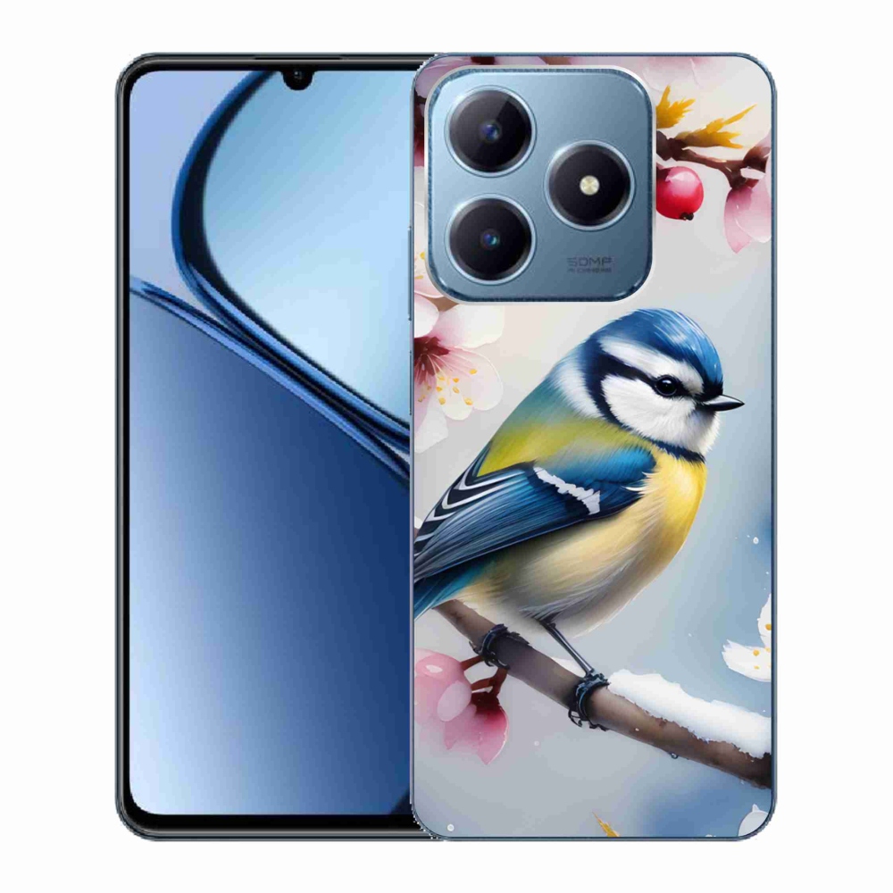 Gélový kryt mmCase na Realme C63 - sýkorka