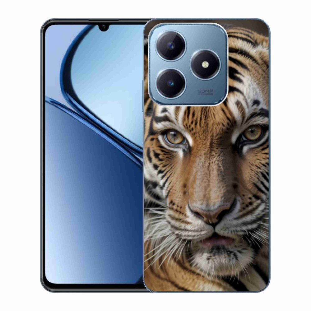 Gélový kryt mmCase na Realme C63 - tigrie pohľad