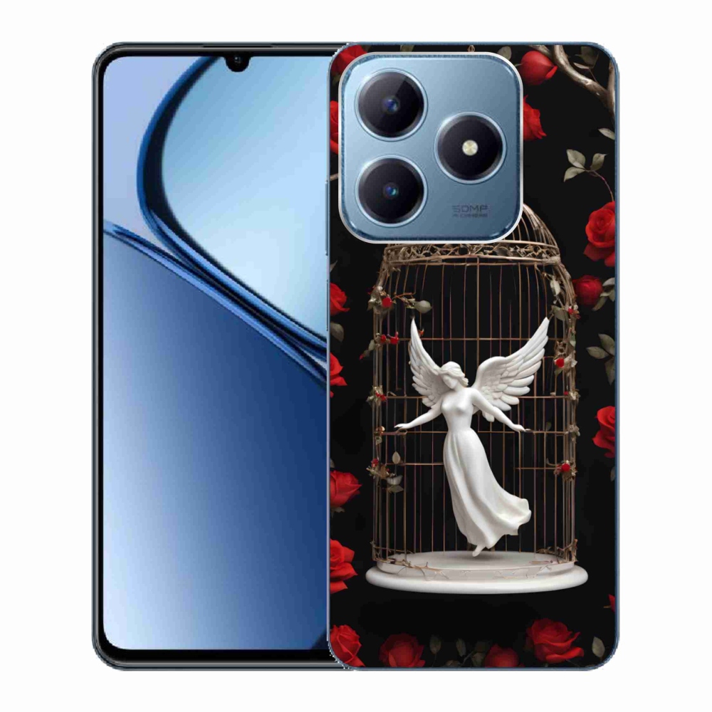 Gélový kryt mmCase na Realme C63 - uväznený anjel