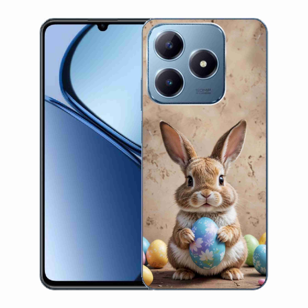 Gélový kryt mmCase na Realme C63 - veľkonočný zajačik