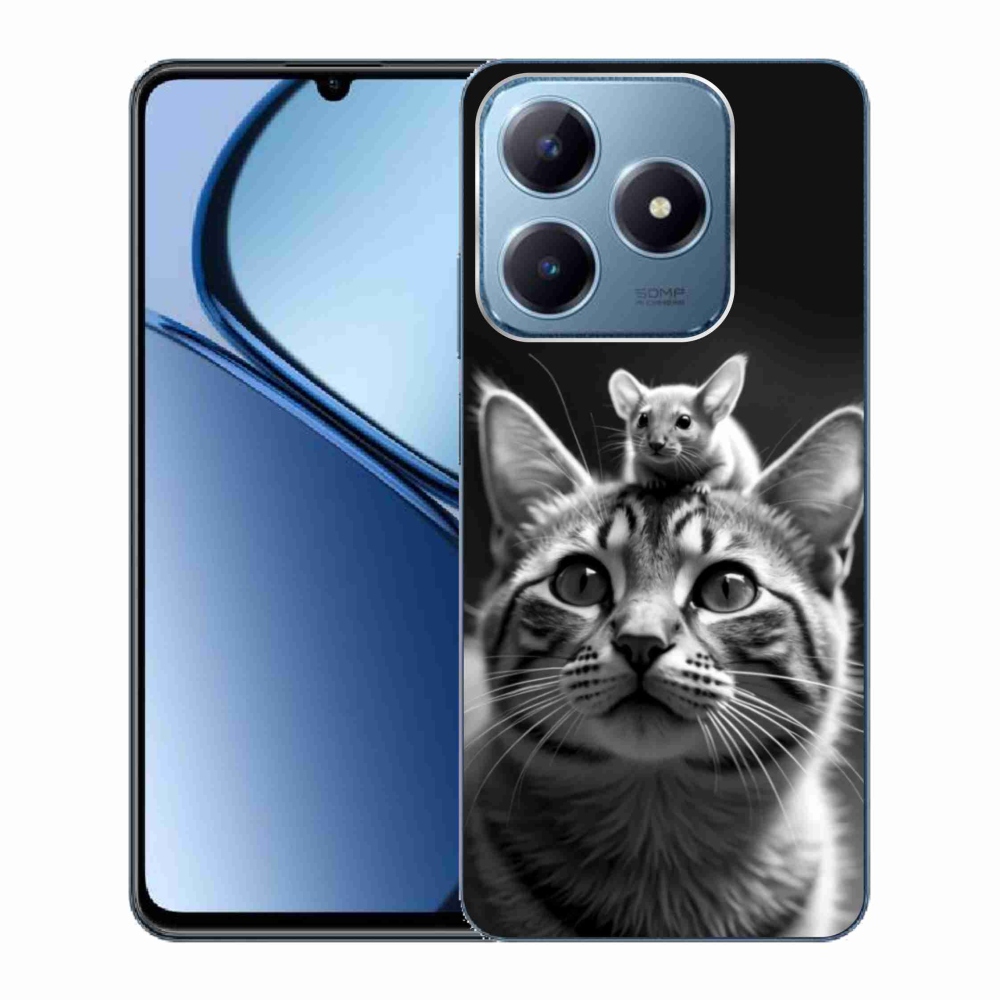 Gélový kryt mmCase na Realme C63 - zvieracie priateľstvo 2