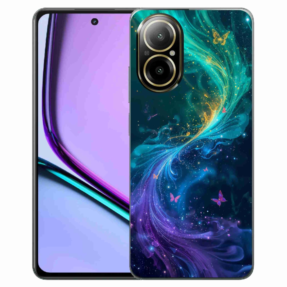 Gélový kryt mmCase na Realme C67 - abstraktný motív 31