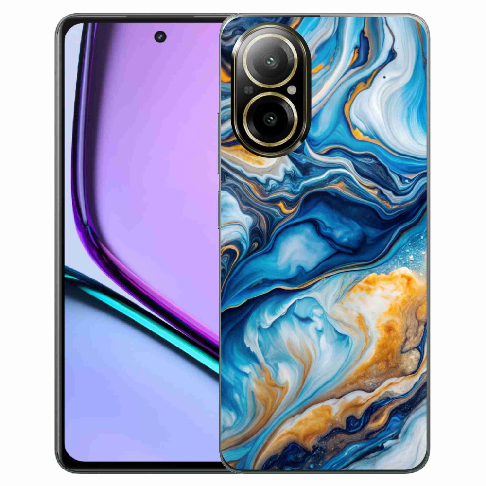 Gélový kryt mmCase na Realme C67 - abstraktný motív 34