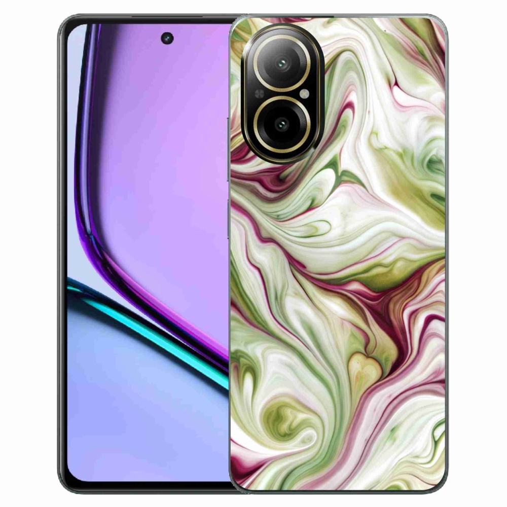 Gélový kryt mmCase na Realme C67 - abstraktný motív 36