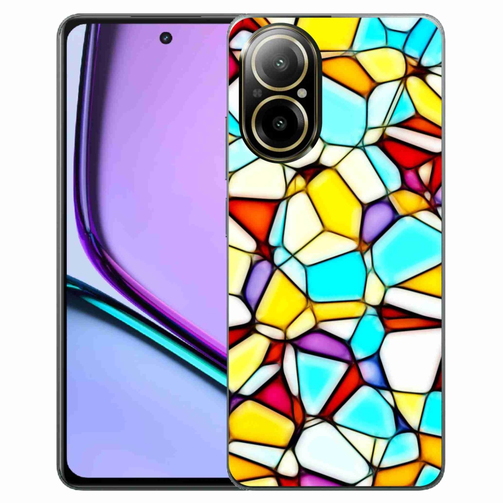 Gélový kryt mmCase na Realme C67 - abstraktný motív 40