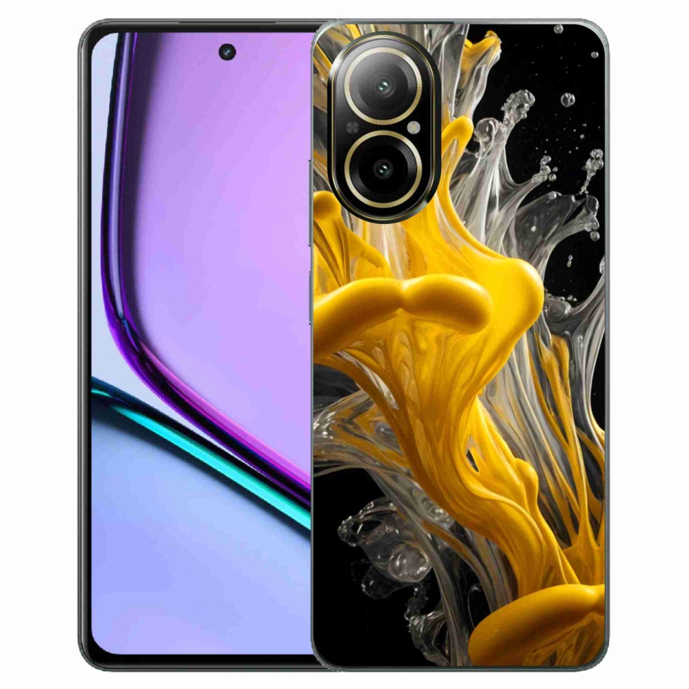 Gélový kryt mmCase na Realme C67 - abstraktný motív 48