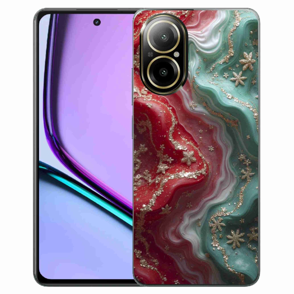 Gélový kryt mmCase na Realme C67 - abstraktný motív 54