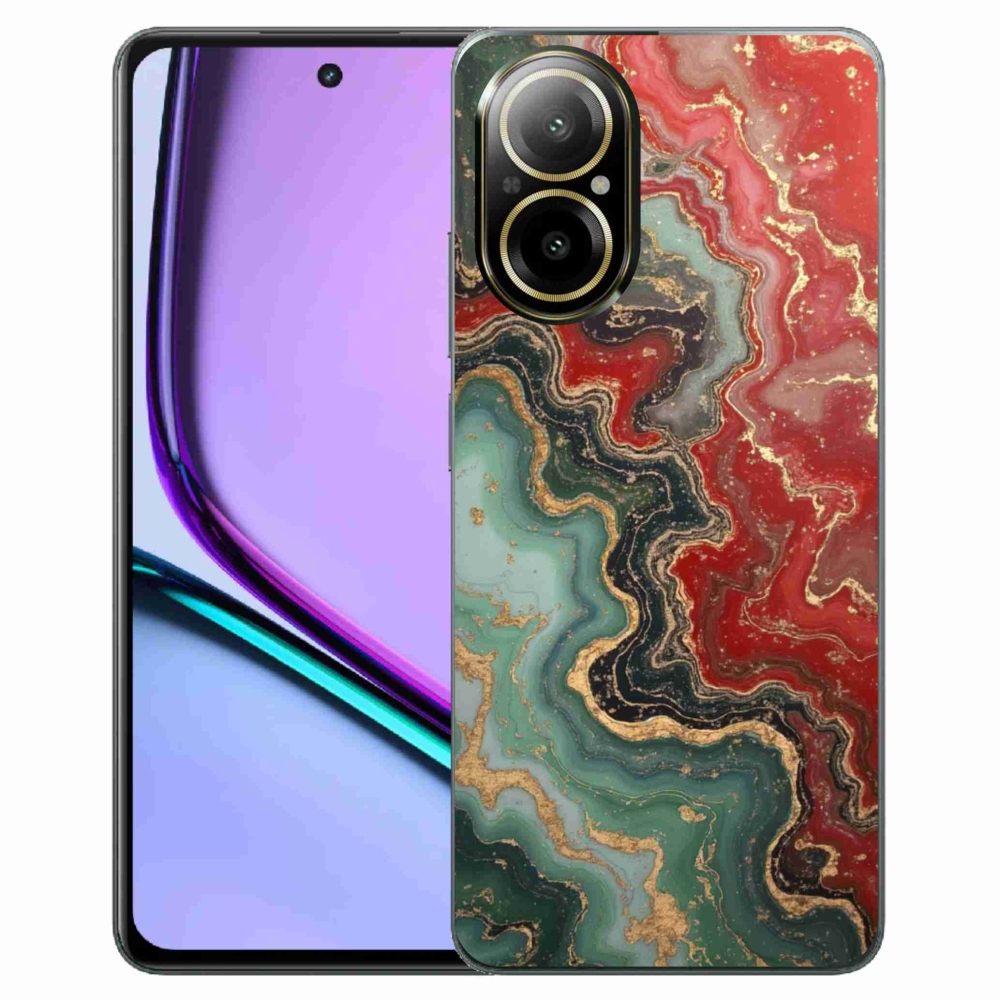 Gélový kryt mmCase na Realme C67 - abstraktný motív 55