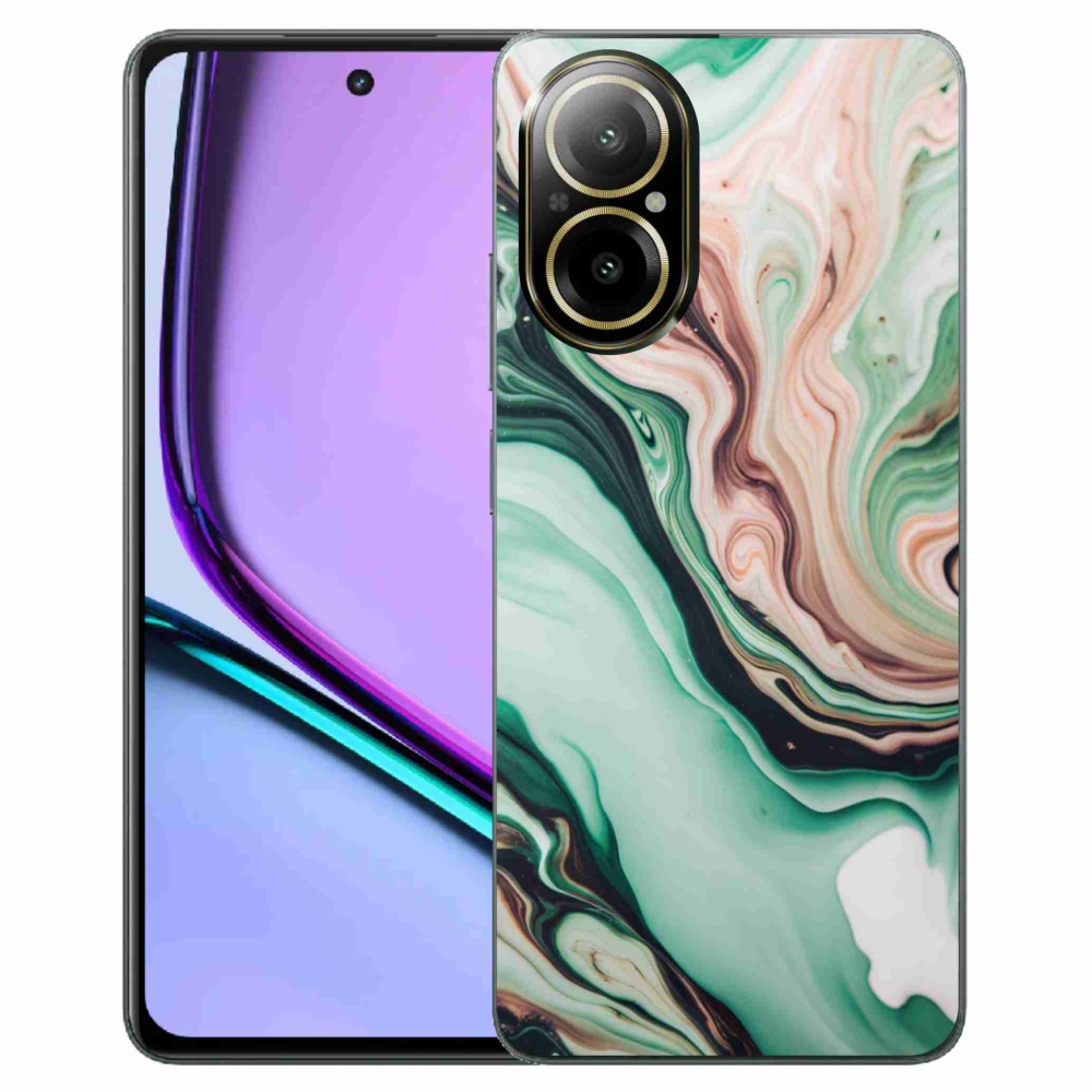 Gélový kryt mmCase na Realme C67 - abstraktný motív 62