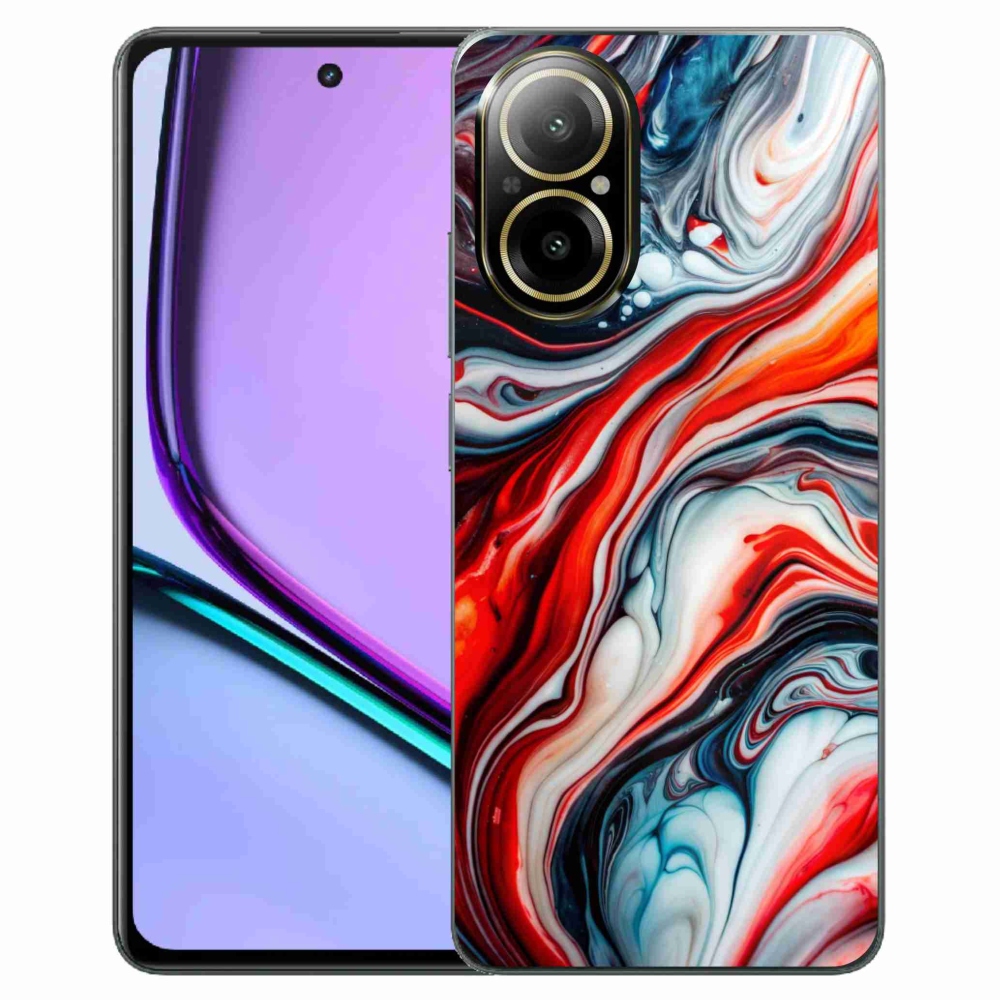 Gélový kryt mmCase na Realme C67 - abstraktný motív 63