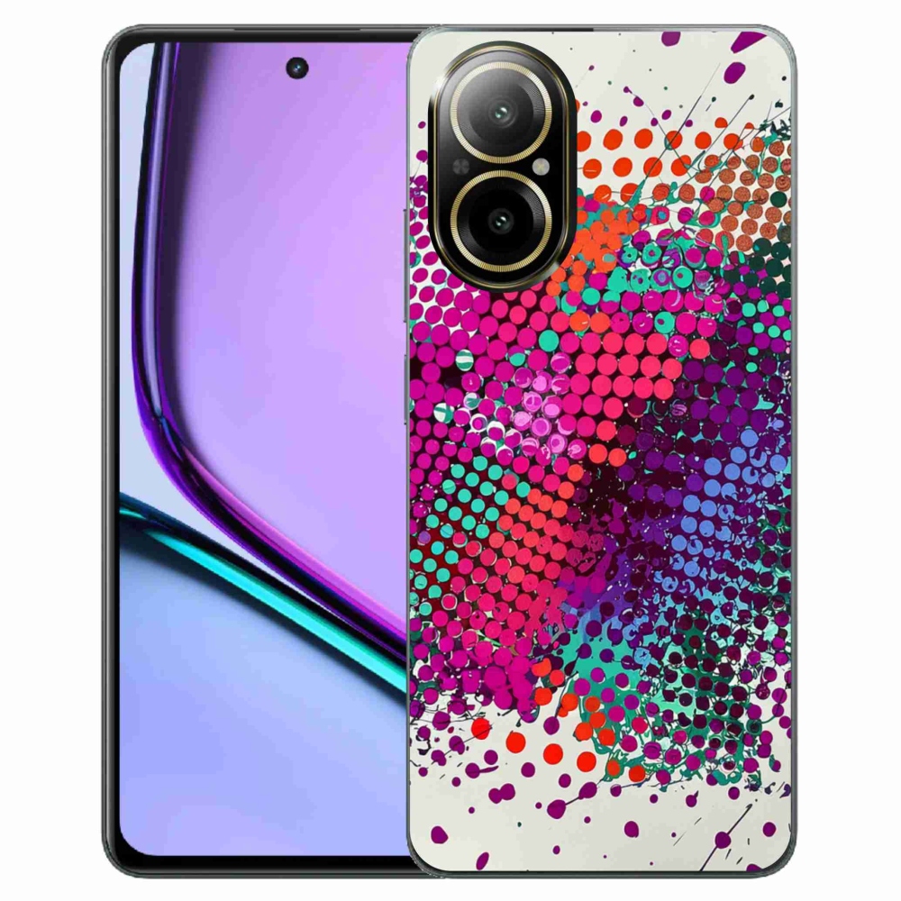 Gélový kryt mmCase na Realme C67 - abstraktný motív 65