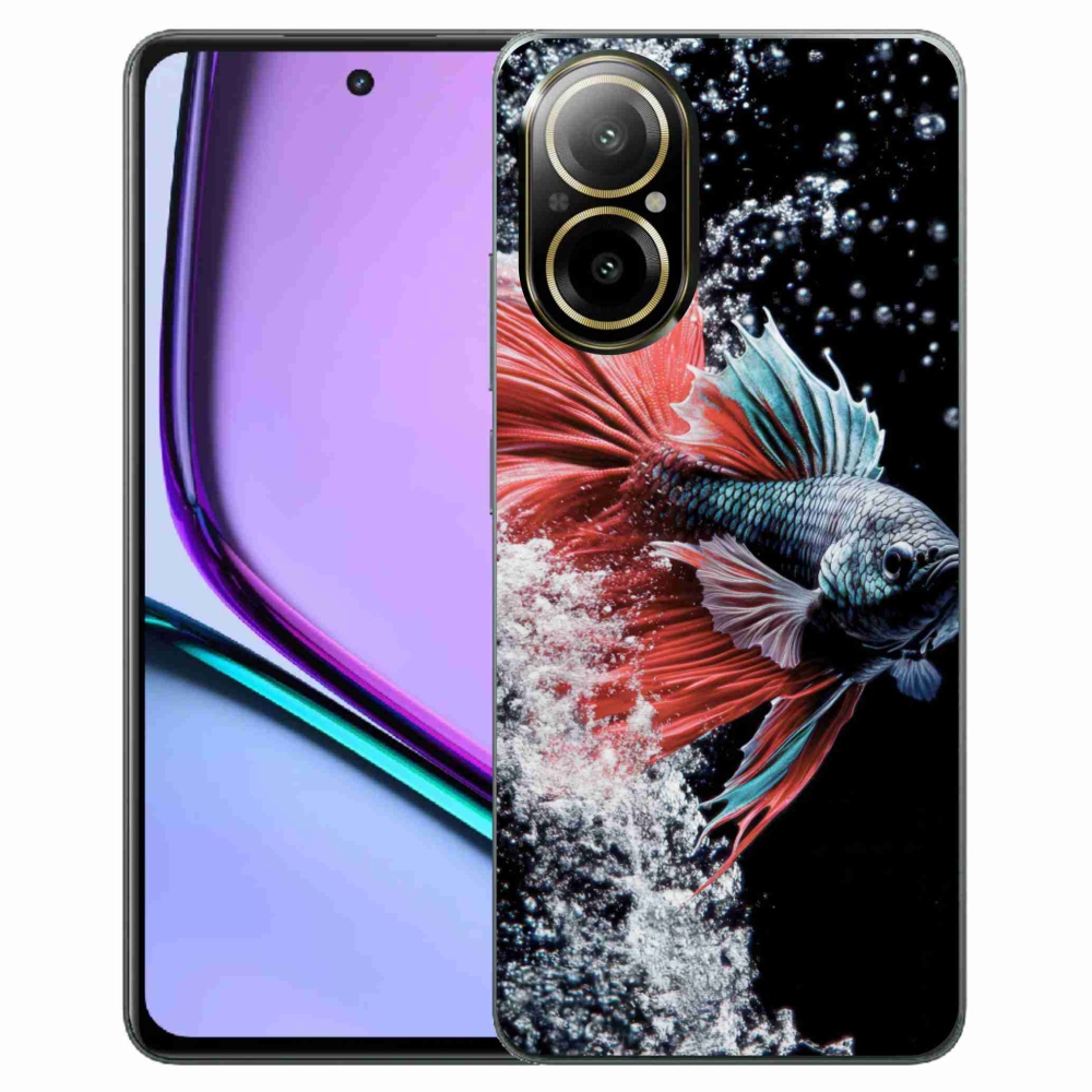 Gélový kryt mmCase na Realme C67 - bojovníčka pestrá
