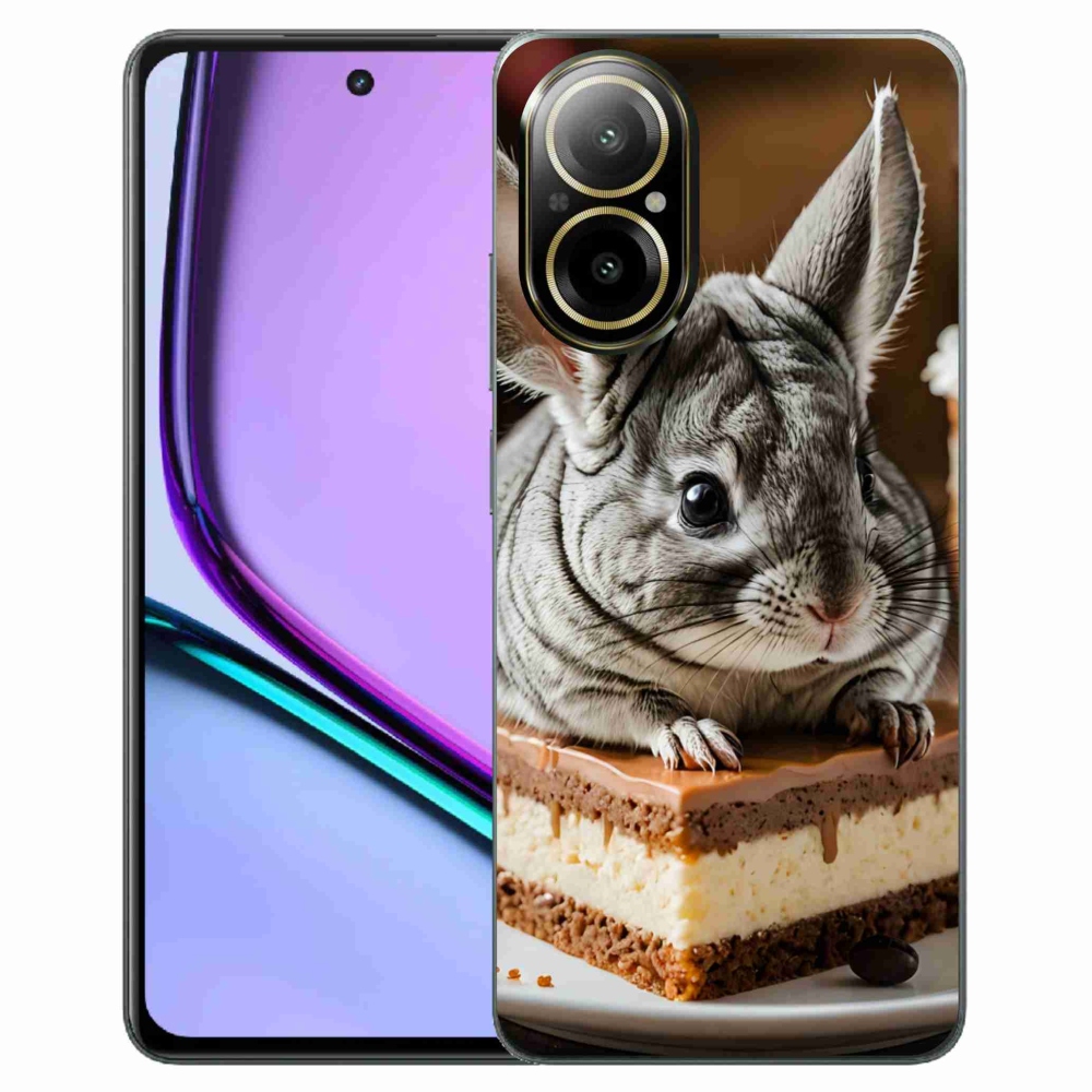 Gélový kryt mmCase na Realme C67 - činčila