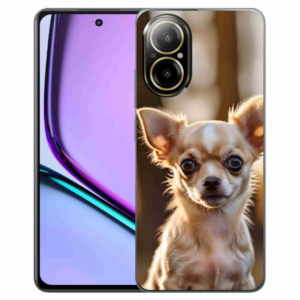 Gélový kryt mmCase na Realme C67 - čivava 6