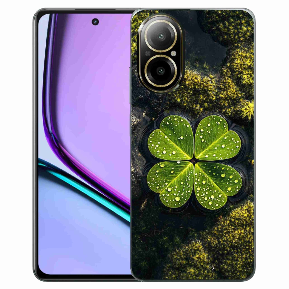 Gélový kryt mmCase na Realme C67 - štvorlístok