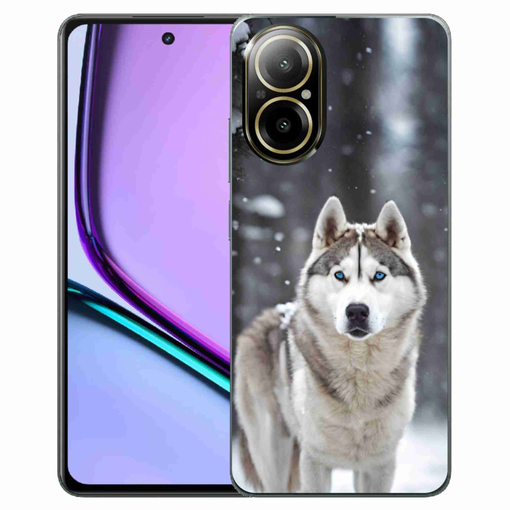 Gélový kryt mmCase na Realme C67 - husky 2