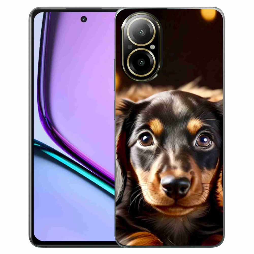 Gélový kryt mmCase na Realme C67 - jazvečík