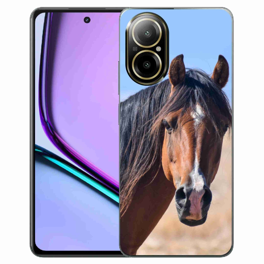 Gélový kryt mmCase na Realme C67 - pokojný kôň
