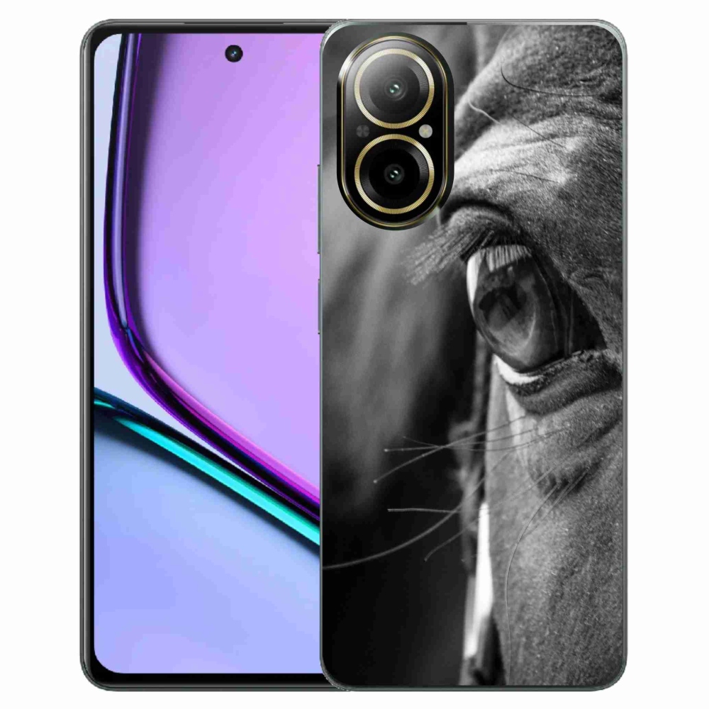 Gélový kryt mmCase na Realme C67 - konský pohľad