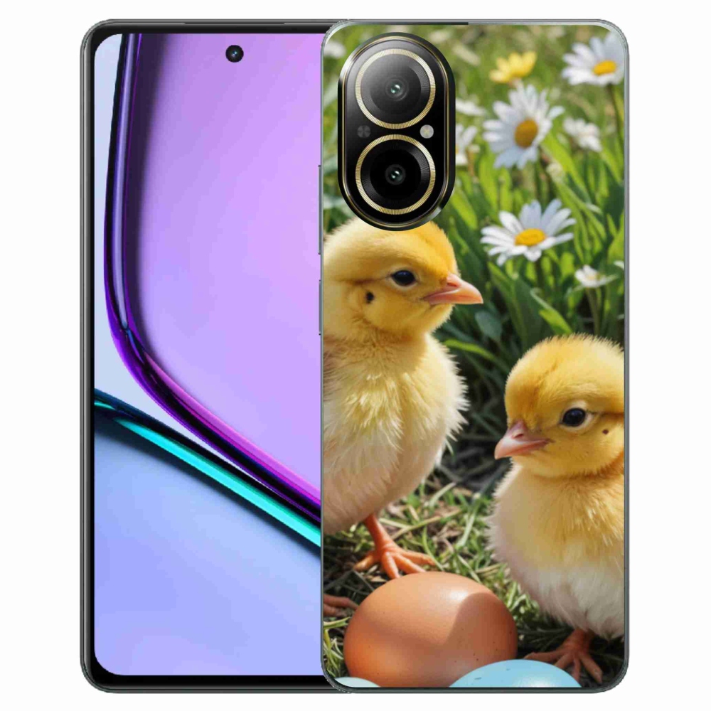 Gélový kryt mmCase na Realme C67 - kuriatka