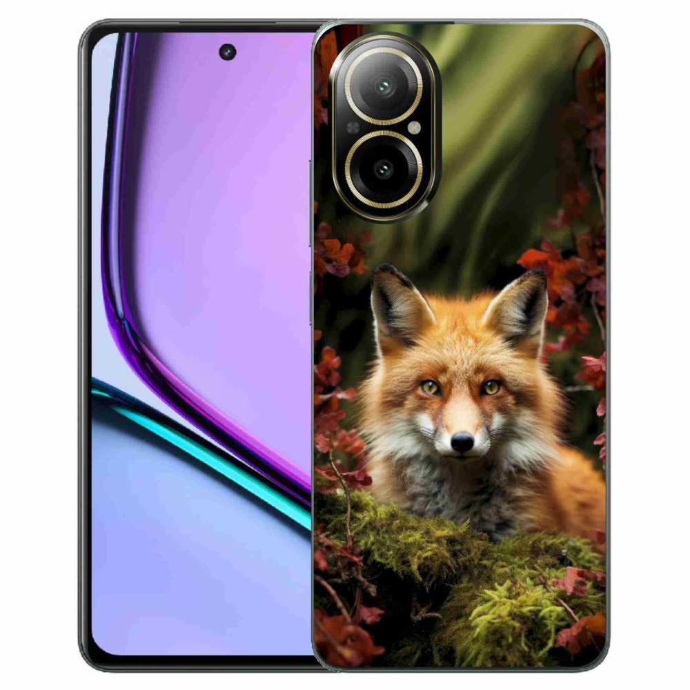 Gélový kryt mmCase na Realme C67 - líška v lese
