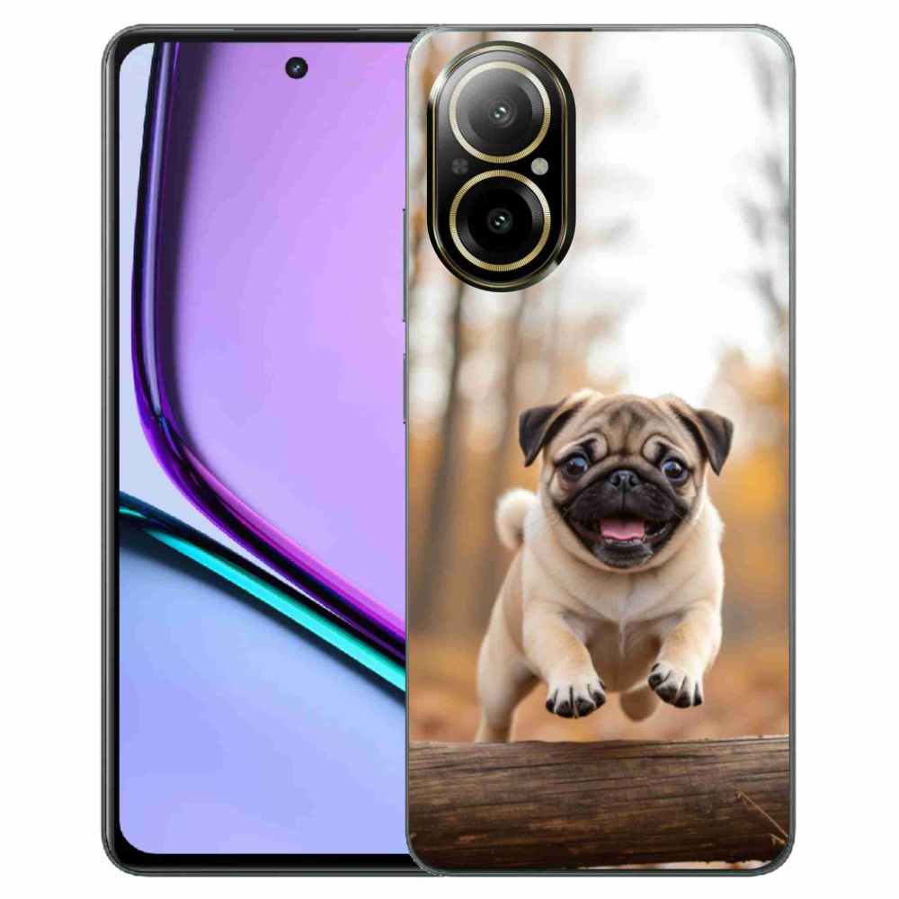 Gélový kryt mmCase na Realme C67 - mops 2