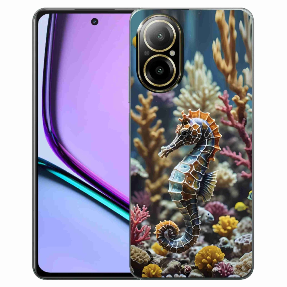 Gélový kryt mmCase na Realme C67 - morský koník 2