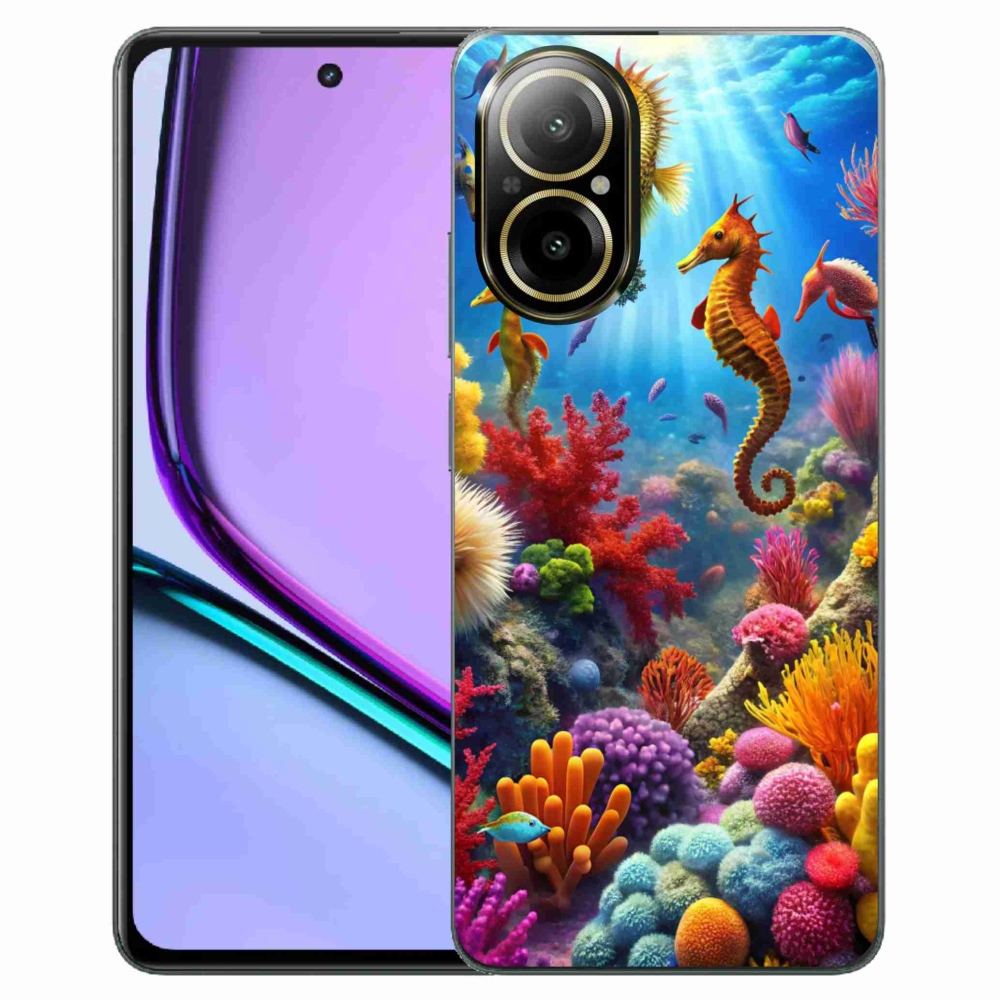 Gélový kryt mmCase na Realme C67 - morský svet 3