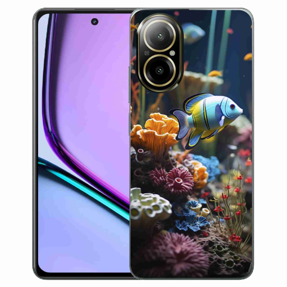 Gélový kryt mmCase na Realme C67 - morský svet 5