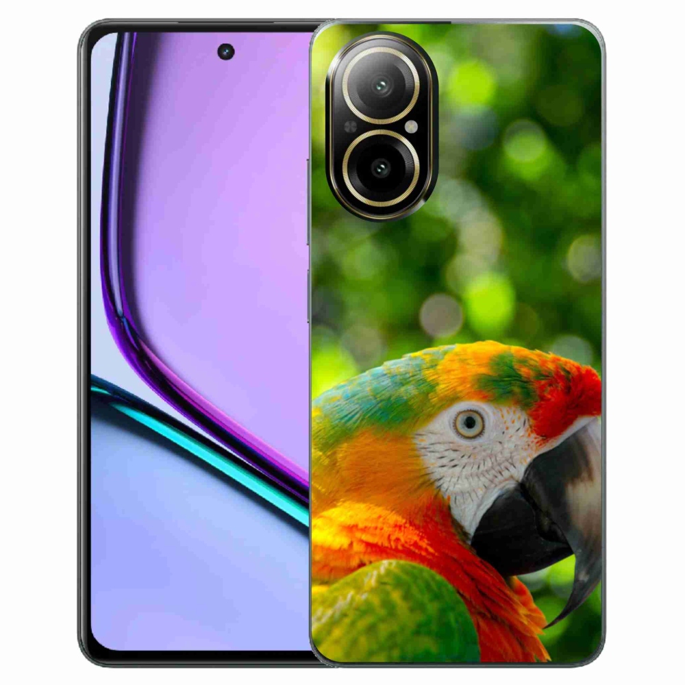 Gélový kryt mmCase na Realme C67 - papagáj ara 3