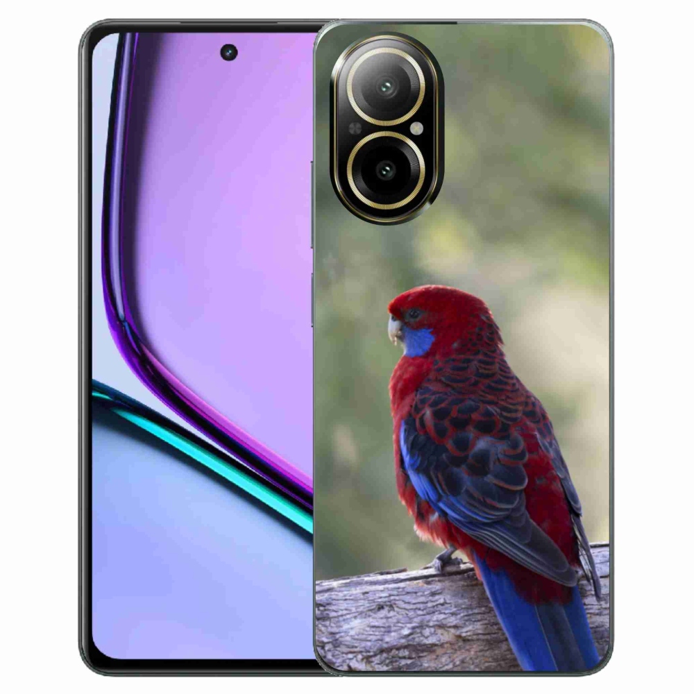 Gélový kryt mmCase na Realme C67 - papagáj rosela