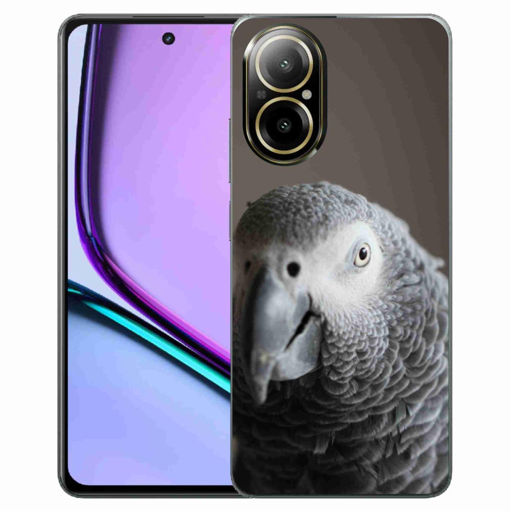 Gélový kryt mmCase na Realme C67 - papagáj žako 2
