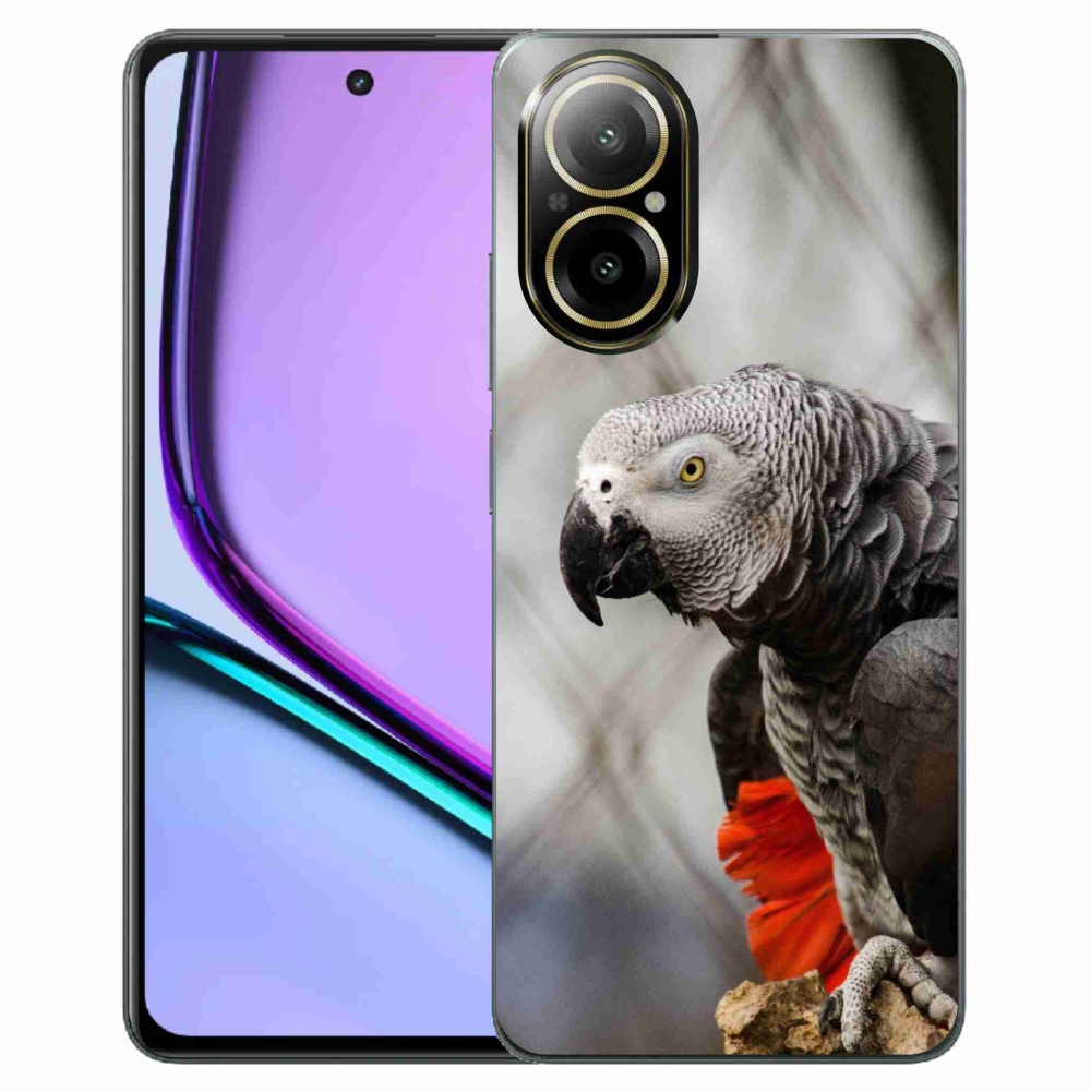 Gélový kryt mmCase na Realme C67 - papagáj žako 3
